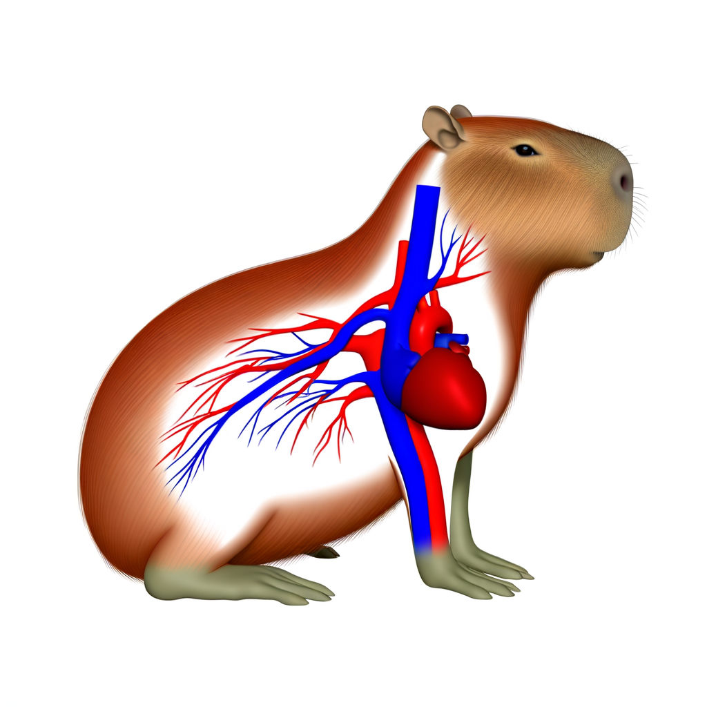 Capybara circulatory system
